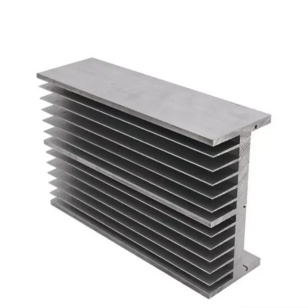 OEM Industrial Radiator Parts CNC Machining Extruded Aluminum Heatsink