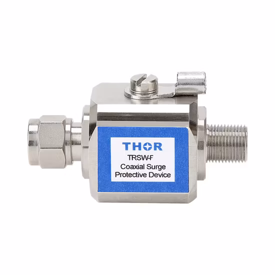 Protector de sobretensiones coaxial Pararrayos de sobretensiones RF Pararrayos de antena TNC